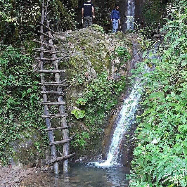 عکس آبشار زیباترین آبشار جاهای دیدنی شمال ایران جاهای دیدنی تالش توریستی گیلان توریستی شمال